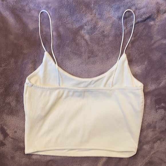 *SOLD* 2 for $22 Zara Dainty Spaghetti Cropped Tank Top - Picture 5 of 7